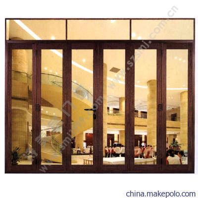 【坚美铝合金门窗办公隔断折叠门 佐治亚】价格,厂家,图片,合金门,深圳诗美居门窗-